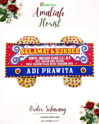 Karangan Bunga Ucapan Selamat tanagara